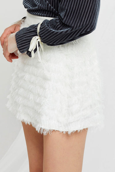 Albina Feathered Skirt