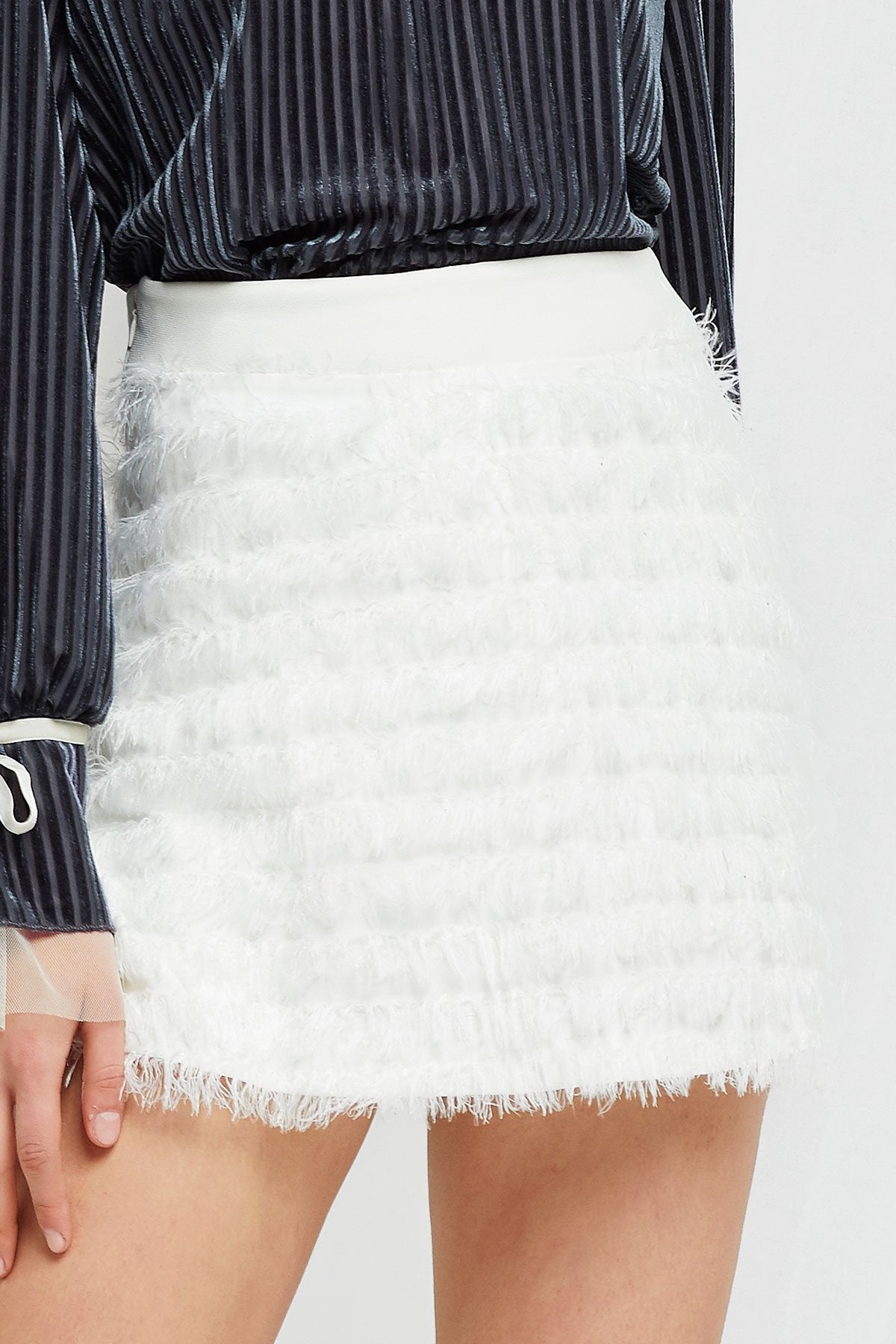 Albina Feathered Skirt