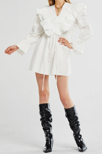 Olivia Ruffle Tunic Dress