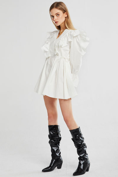 Olivia Ruffle Tunic Dress