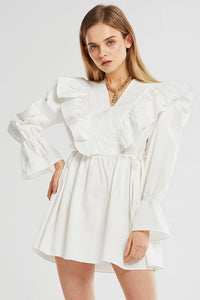 Olivia Ruffle Tunic Dress