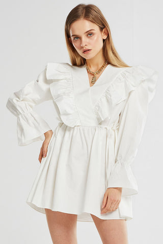 Olivia Ruffle Tunic Dress