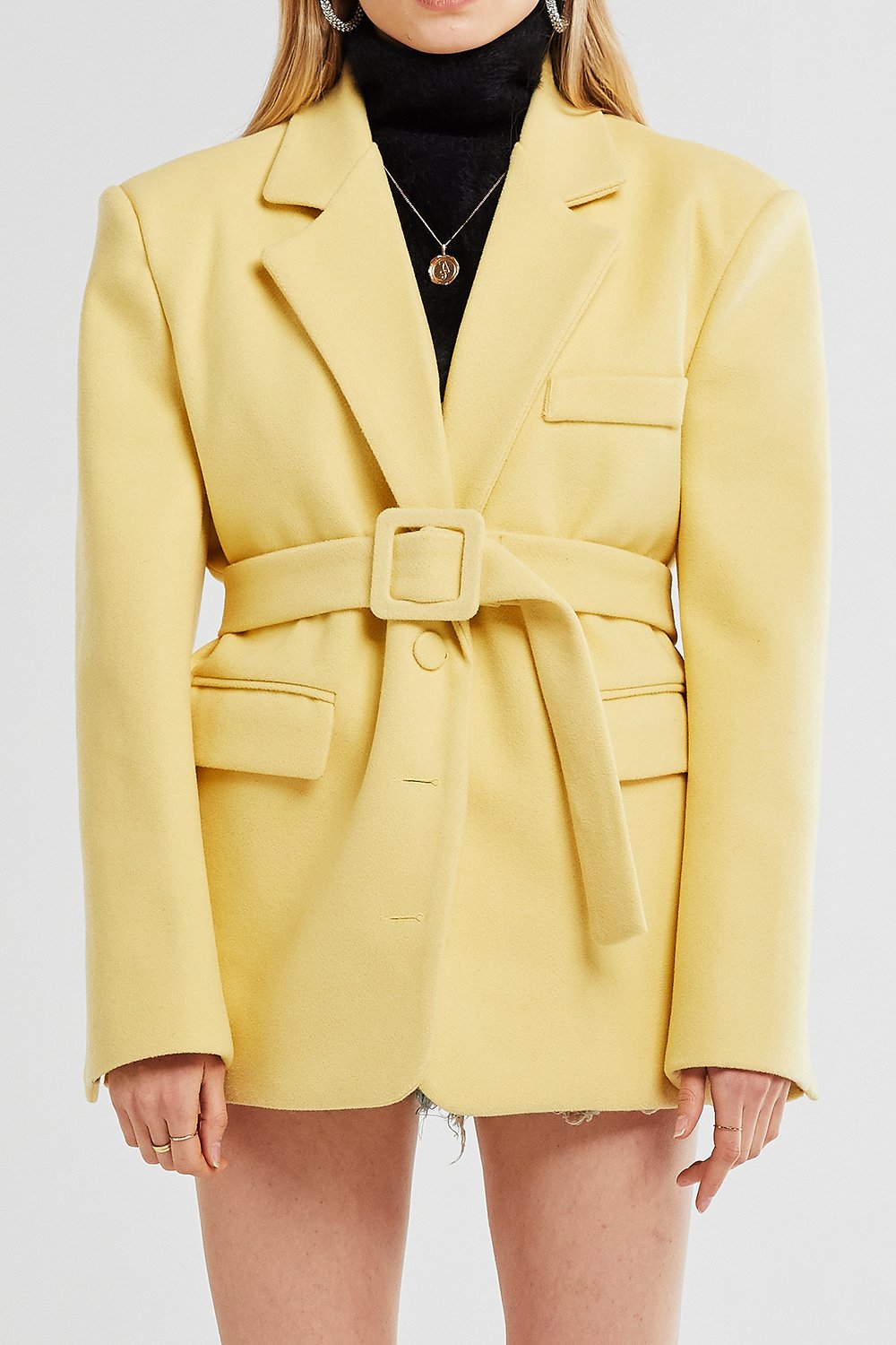 Louna Oversize Belted Jacket