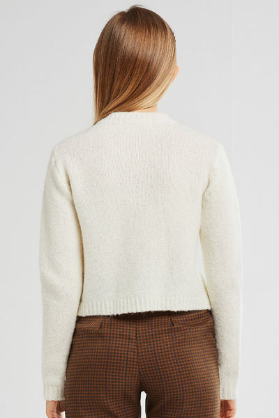 Madison Fuzzy Cropped Cardigan