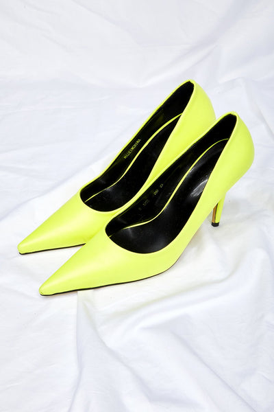 Long Pointed Toe Stiletto Heels