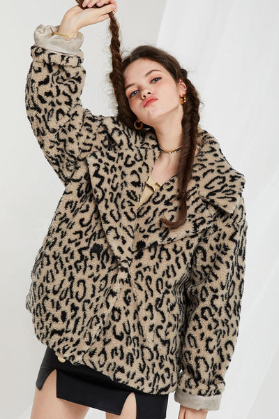 Aubrey Leopard Jacket