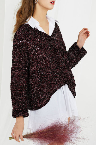 Mila Knitted Sweater-2 Colors