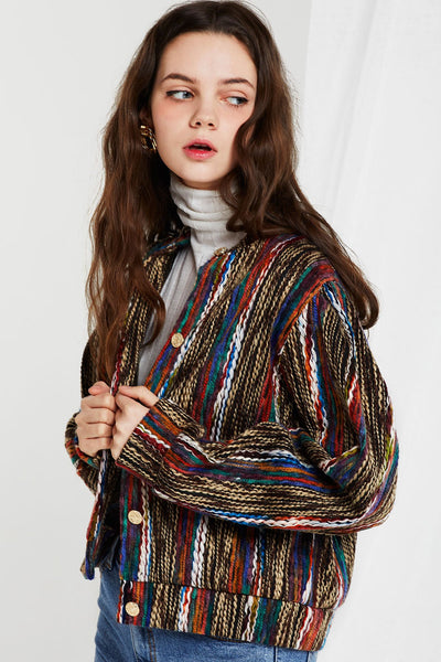 Penelope Multi Textured Jacket