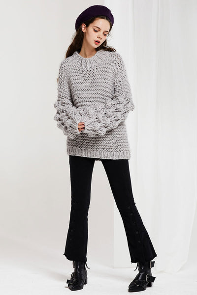 Jody Half Neck Chunky Pullover-4 Colors