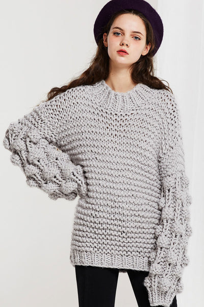 Jody Half Neck Chunky Pullover-4 Colors