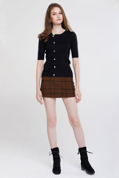 Peggy Plaid Skirt-2 Colors