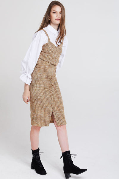 Esther Mottled Tweed Top