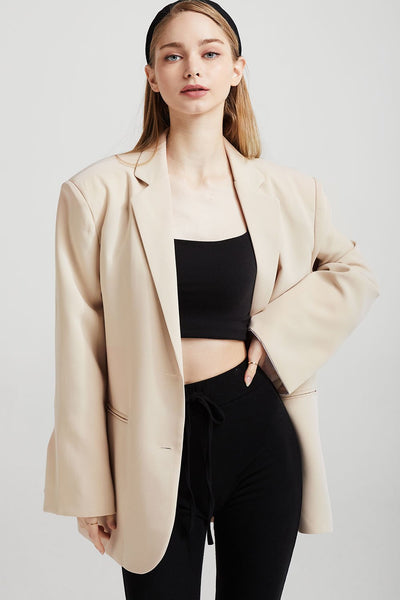 storets.com Ava Oversized Blazer w/Contrast Cuff