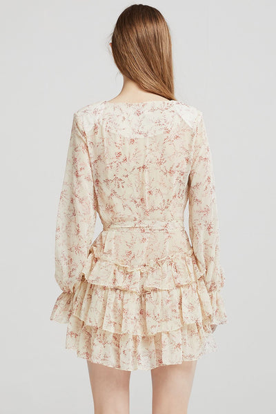 Sophie Floral Tiered Ruffle Dress