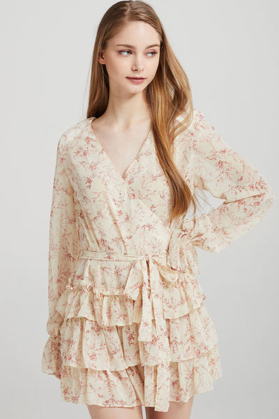 Sophie Floral Tiered Ruffle Dress