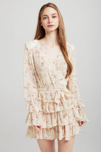 Sophie Floral Tiered Ruffle Dress