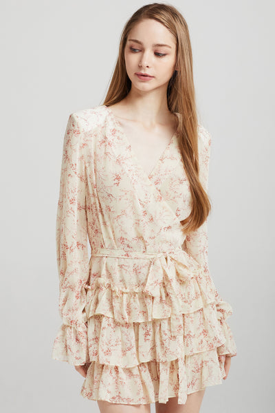 Sophie Floral Tiered Ruffle Dress