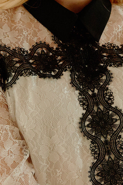 Charlotte Victorian Lace Blouse