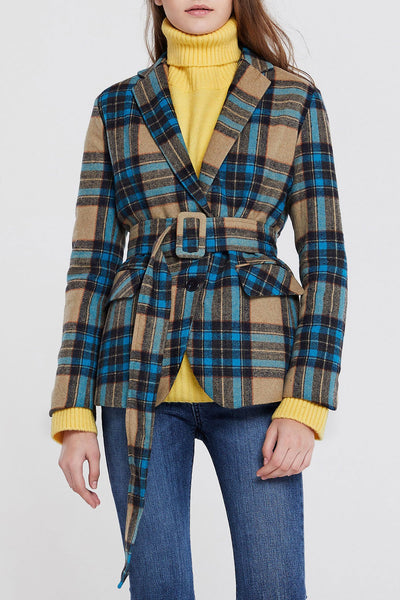 Bella Plaid Jacket