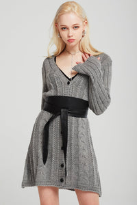 Lillian Button Down Sweater Dress