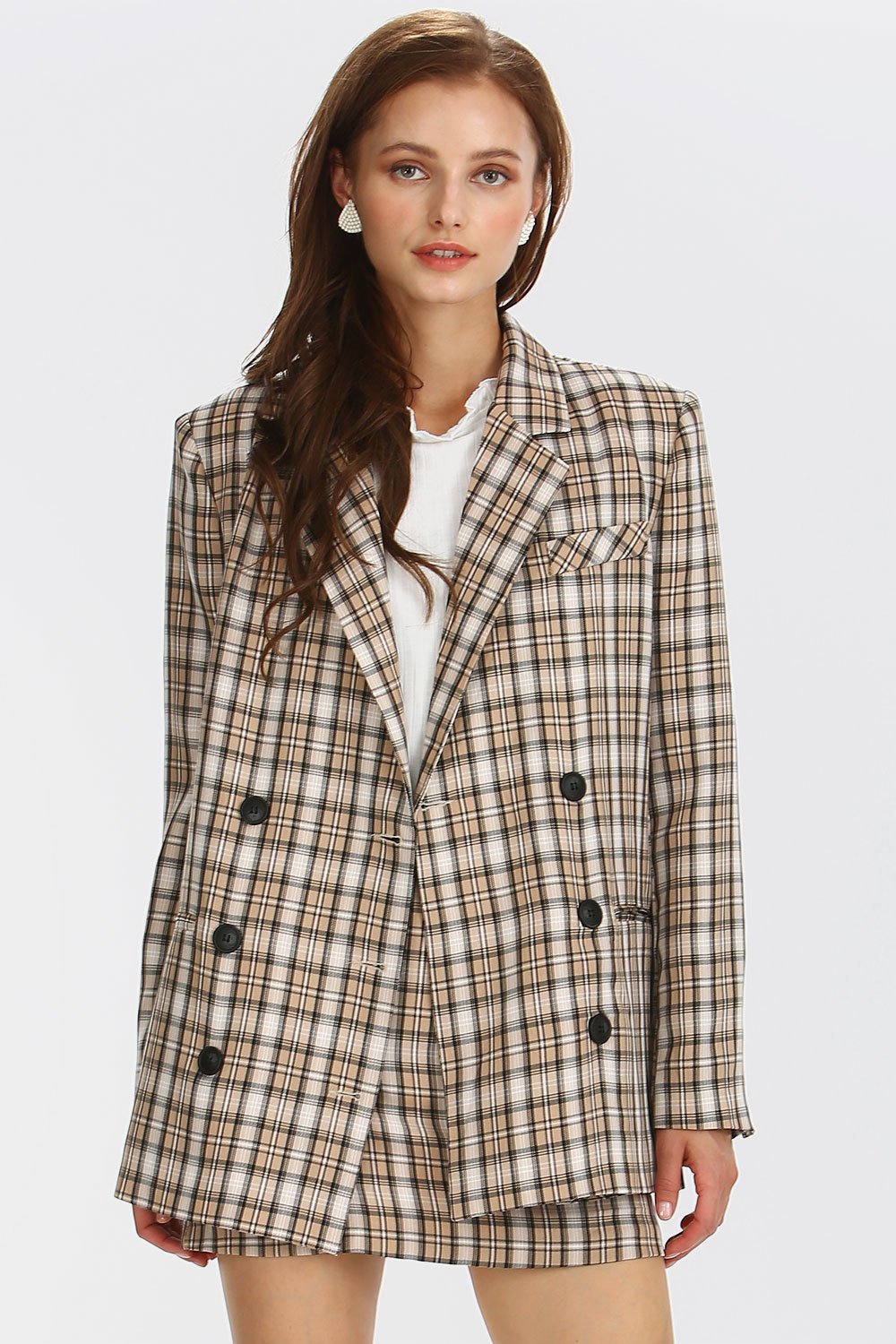 storets.com Maci Plaid Check Jacket