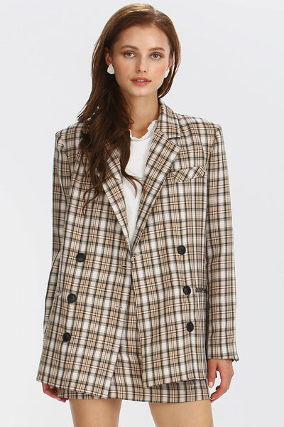 storets.com Maci Plaid Check Jacket