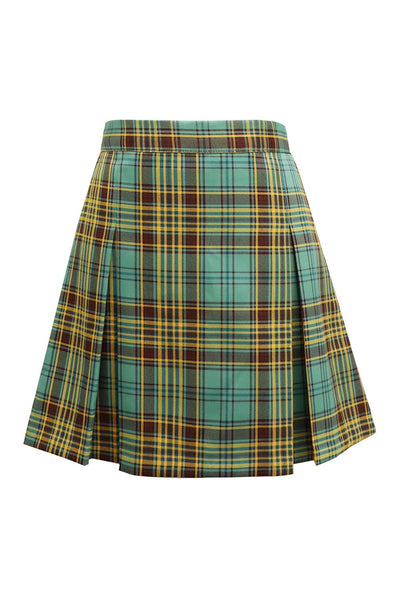 Joy Tartan Check Pleated Skirt