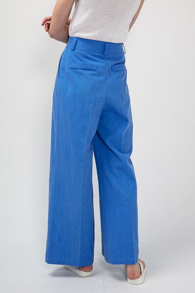 Harper Pintuck Waist Wide Leg Pants