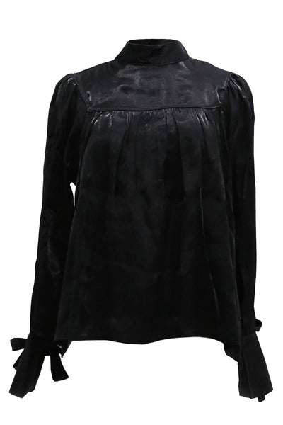 Poppy Shimmering Blouse-2 Colors