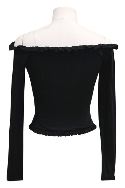 Claire Ruched Front Off Shoulder Top