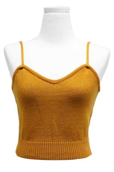 Bianca Rib-Knit Bustier