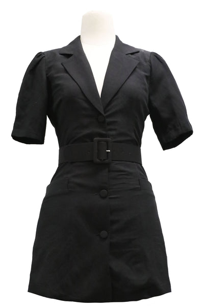 Vanessa Belted Blazer Dress