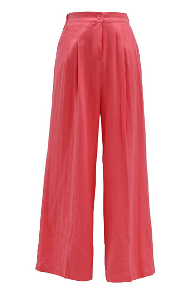 Perla Linen Wide Leg Pants