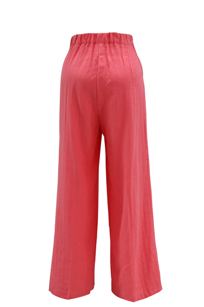 Perla Linen Wide Leg Pants