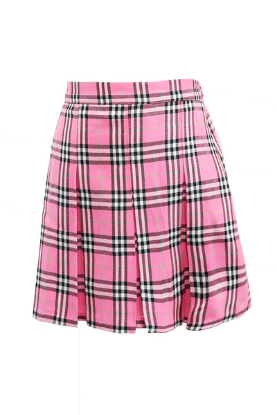 Monica Plaid Tennis Skirt