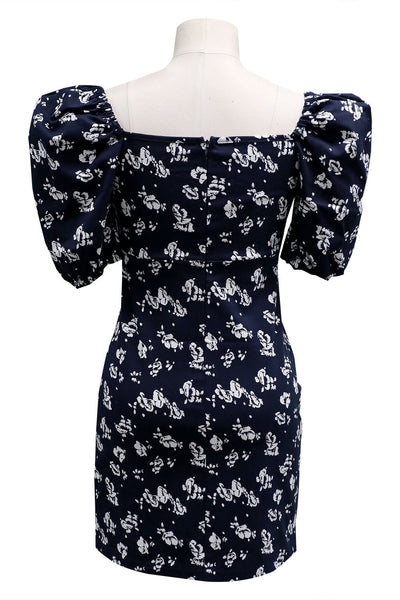 Chloe Square Neck Floral Dress