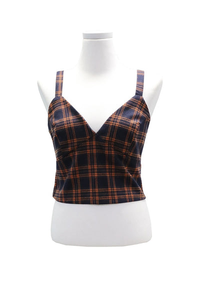 Alice Plaid Bustier