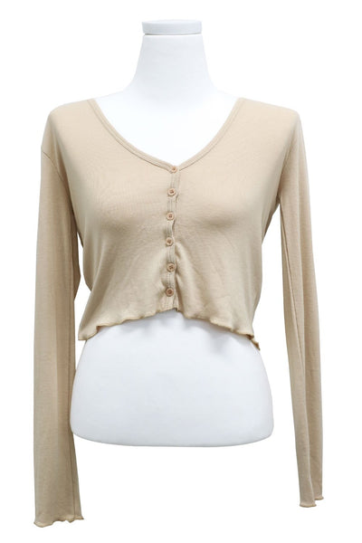 Clara Slim Fit Cropped Cardigan