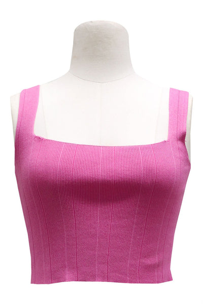 Cecilia Square Neck Tank Top