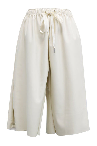 Nevaeh Pleather Knee Length Pants