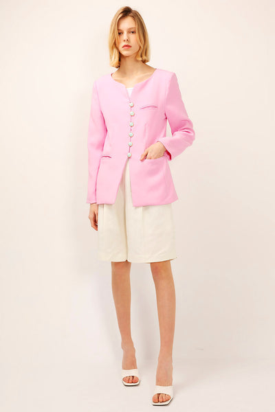 Jada Clover Button Jacket