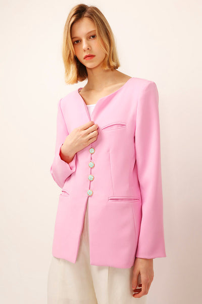 Jada Clover Button Jacket