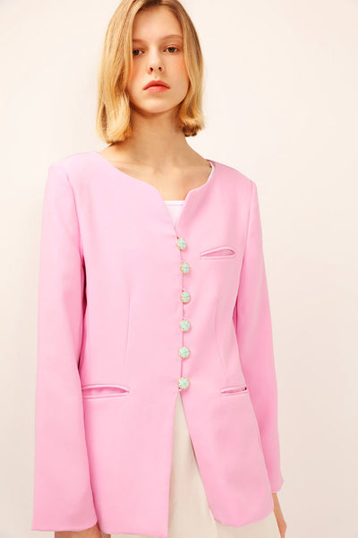 Jada Clover Button Jacket