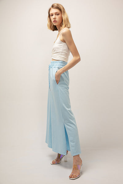 Scarlett Side Slit Wide Pants