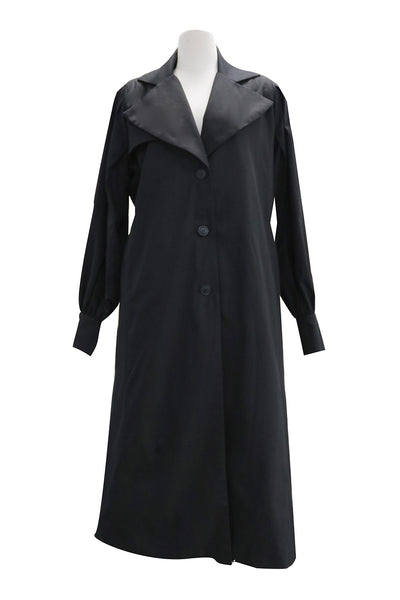 Rebecca Puff Sleeve Trench Coat