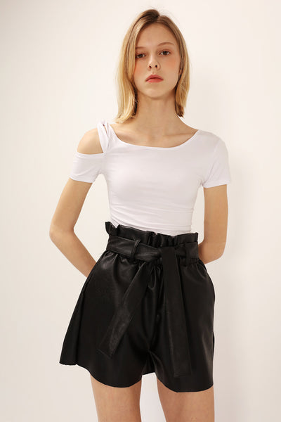 Vivienne Asymmetric Cutout Top