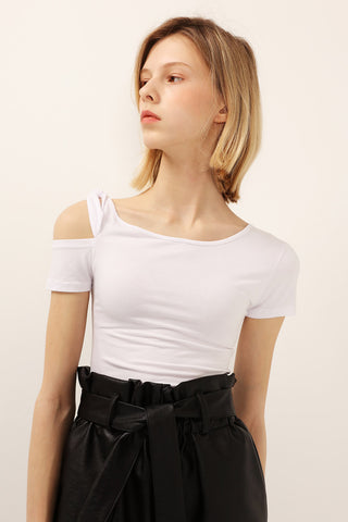 Vivienne Asymmetric Cutout Top