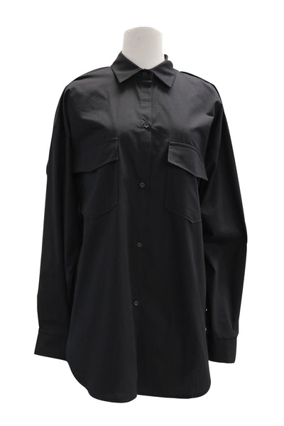 Journey Oversized Ruched Shirt Dress