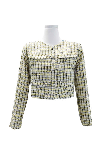 Mia Cropped Tweed Jacket