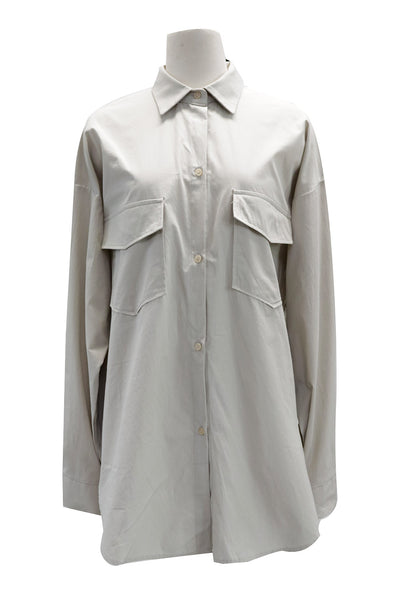 Journey Oversized Ruched Shirt Dress